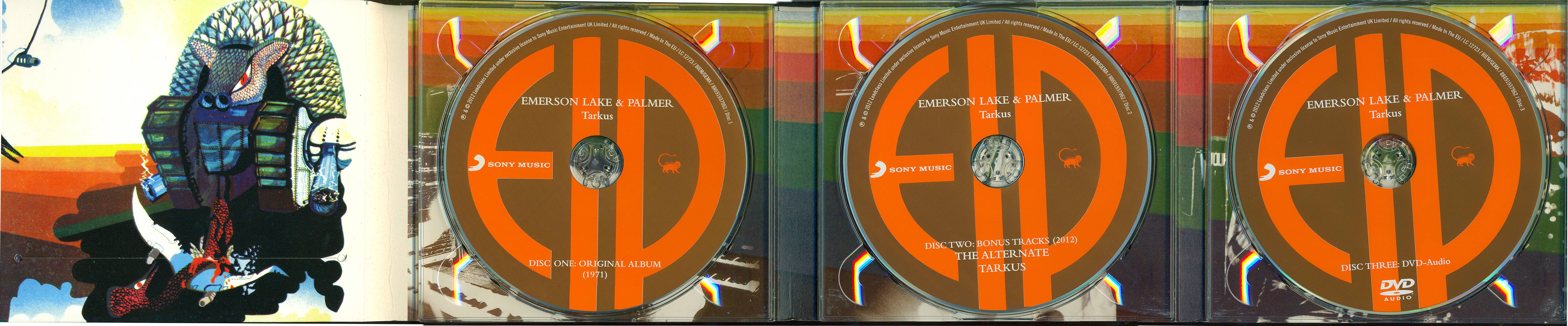 Emerson, Lake and Palmer Tarkus 2cd [digibox in d]